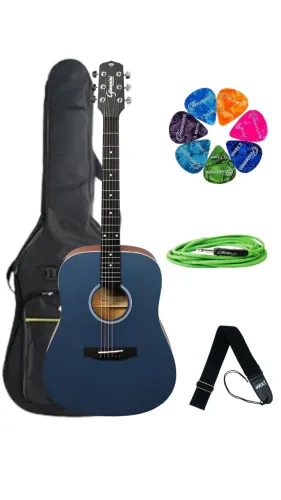 KIT- Violao Giannini Gd-1 Eq Ctb + Capa/Bag+ Cabo + Correia + Palhetas