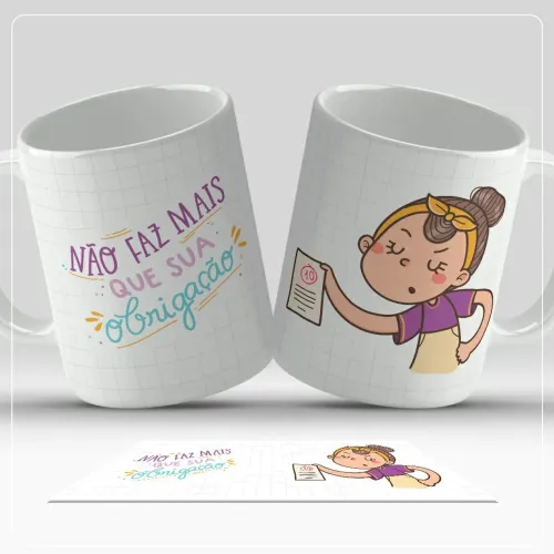 Caneca Frases de Mainha.