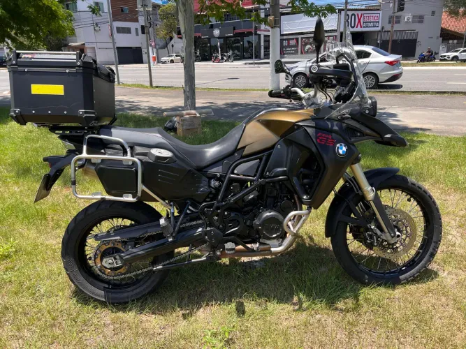 BMW F800 GS Adventure 2015 Marron