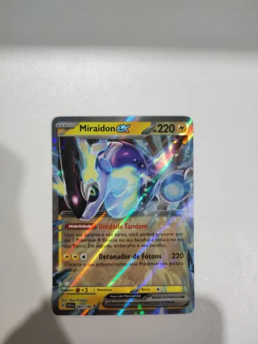 Carta pokémon miraidon Ex