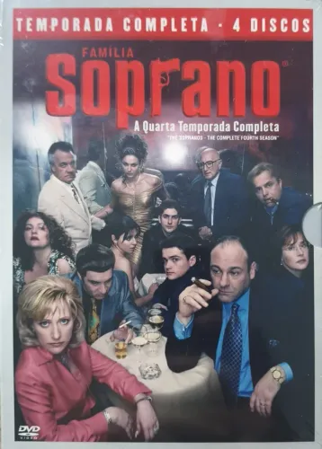 DVD Família Soprano (Sopranos) 4ª temporada completa em PT-BR lacrado