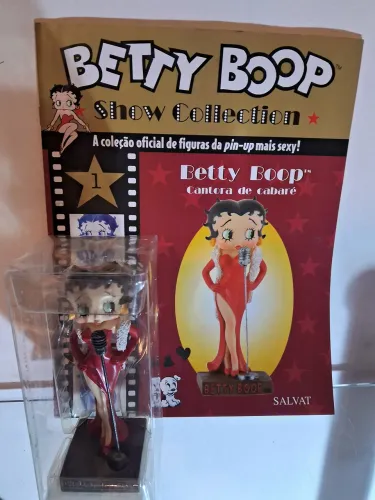 Betty Boop Cantora de Cabaré - Coleção Show