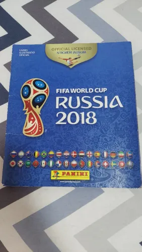 Álbum de Figurinhas Copa do Mundo 2018 - Rússia - COMPLETO - Capa Mole