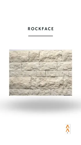 Rockface Cimentício - Revestimento premium para todos os ambientes - Dcasa Prado 