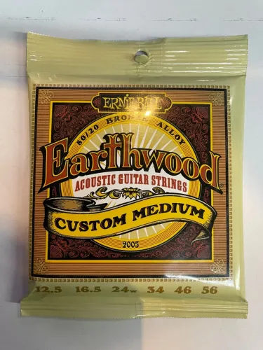 Encordoamento Violão Ernie Ball 012 Earthwood Custom Medium