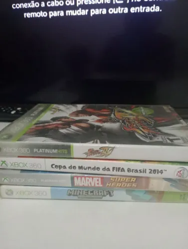 4 jogos de Xbox 360 por 200ou1 por 50