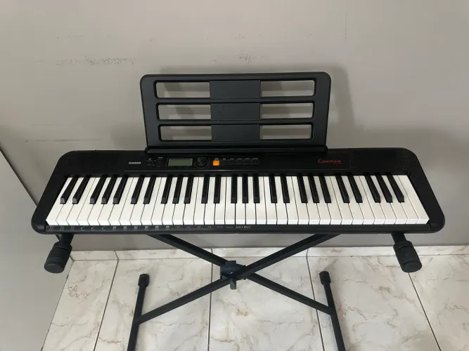 Teclado Casio Ct-s195C2 C/ Fonte | Cts195 Cor Preto