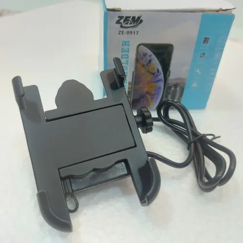 Suporte celular Moto com carregador