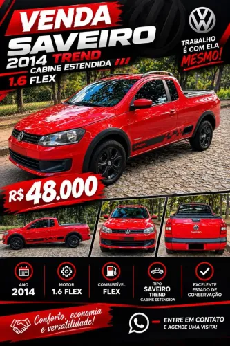 Volkswagen Saveiro 1.6 MI Total Flex 8V CE 2014