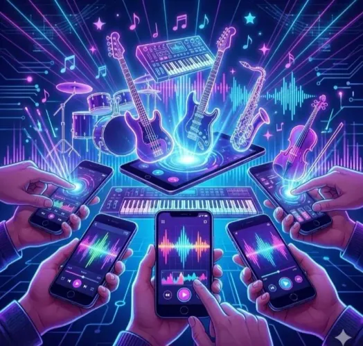 vaga hobby para músico banda musical virtual