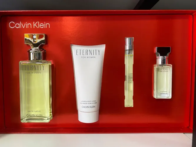 Kit Eternity EDP 100ML + EDP 15ML + EDP 10ML + BL 100ML