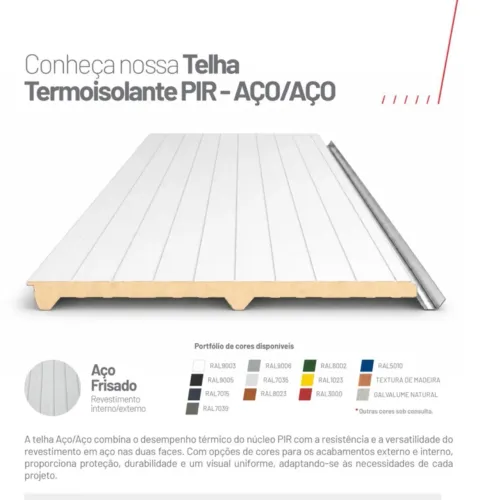 Telha termoacústica