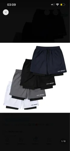 ULTIMA UNIDADE! Kit 4 shorts de academia! Ultra qualidade