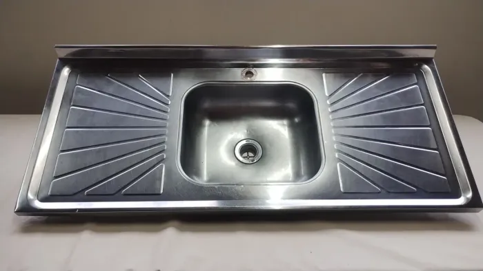 Pia em inox de 1, 20