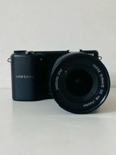 Câmera Samsung NX2000 + Lente 18-55mm OIS i-Function