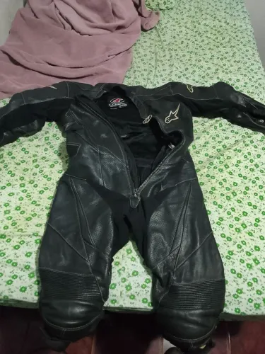 Macacão de couro alpinestars