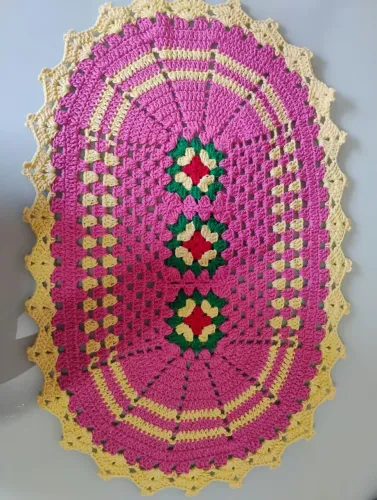 Tapetes de crochê