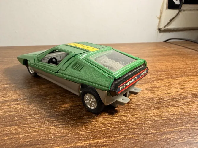 Delorean miniatura anos 1990 ferro 