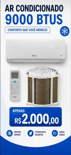 Ar condicionado semi novo