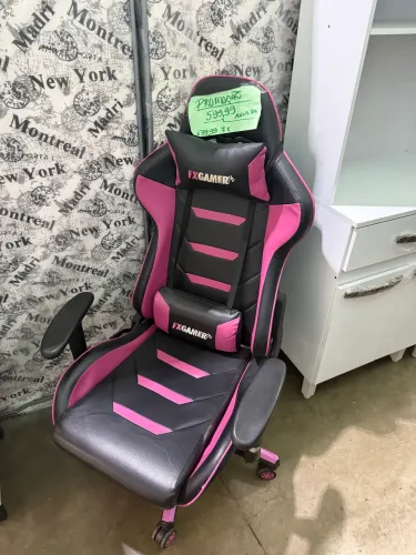 Cadeira escritório gamer entrego 