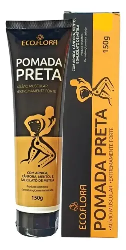 Pomada Extra Forte Preta 150g - Eco.flora