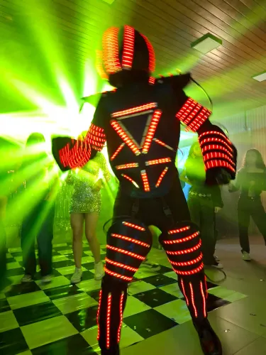 Robô de led