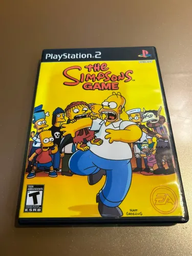 The Simpson The game original Playstation 2