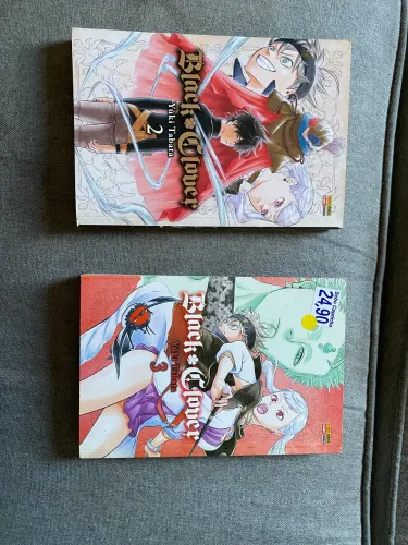 Black clover vol 2 e 3