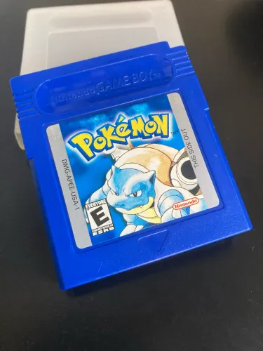 cartucho game boy pokemon blue original americano