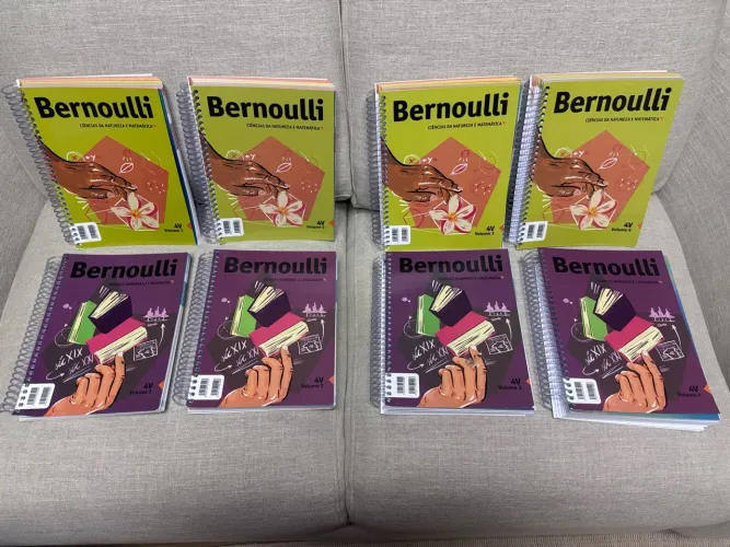 Bernoulli 4V - Coleção Completa - 8 Volumes - Ensino Médio