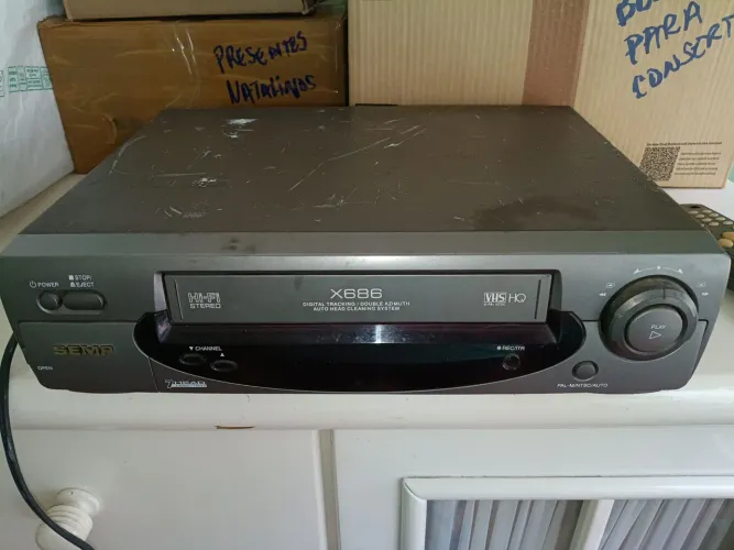 VHS player Semp Toshiba (Não funciona)