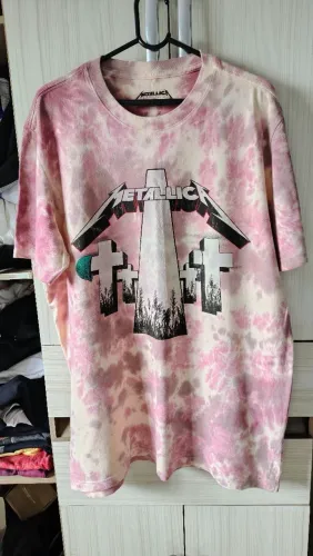 Camiseta Tie Dye Metallica