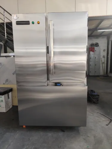Mini câmara inox -18°C 1300L 2 portas 1100×900×2090 