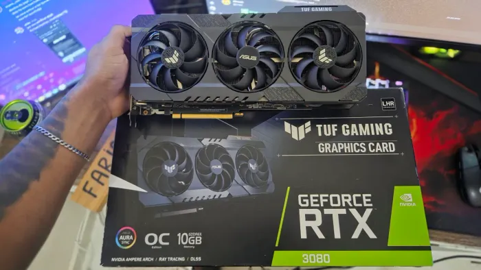Placa de video 3080 asus tuf