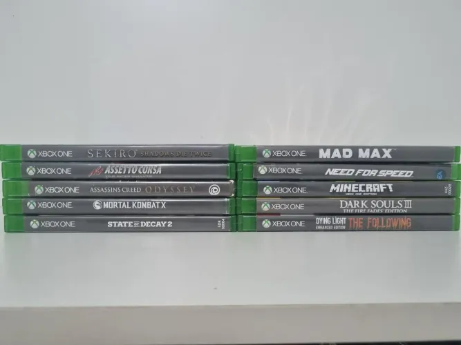 Vendo jogos de Xbox One