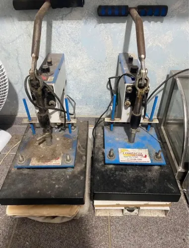 Prensa de sublimação compacta print 2 máquina
