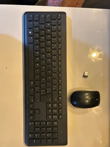 Mouse e teclado sem fio Dell - funcionando