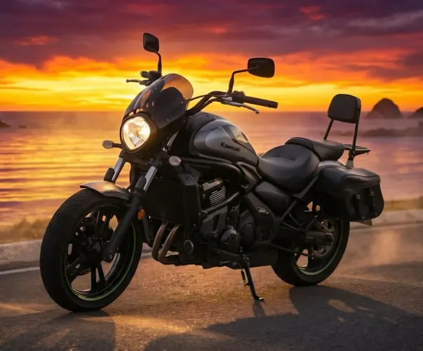 Kawasaki Vulcan S 650 ABS - Apenas 25mil km + Acessórios (Pronta pra Viajar)