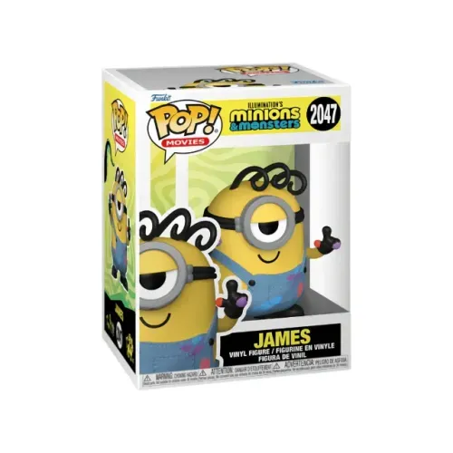 Funko Pop Minions E Monstros: James #2047 - Original Lacrado