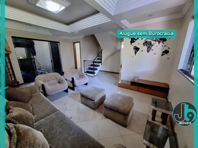 Sobrado Semi mobiliado em Condomínio para Alugar 160m² CIC com 3 quartos, 1 suíte com hidr