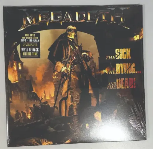 LP - MEGADETH - The Sick, the Dying... and the Dead! (duplo, Lacrado, Import)