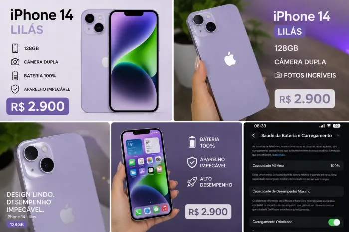 IPHONE 14 NOVO
