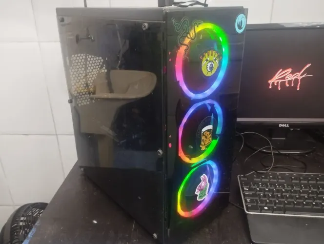 PC Gamer Completo Intel Core i7 + Placa RX 550 + SSD 1TB (