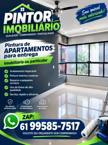 Pintor disponível para iniciar