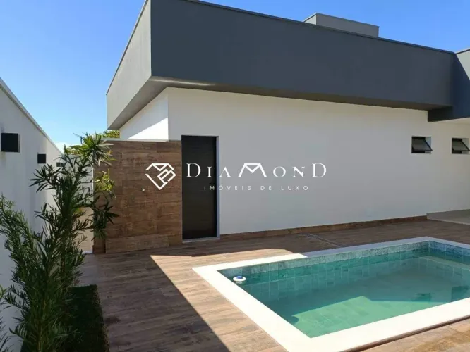 Casa em condomínio à venda, 3 quartos, 3 suítes, 2 vagas, Laranjeiras - Uberlândia/MG