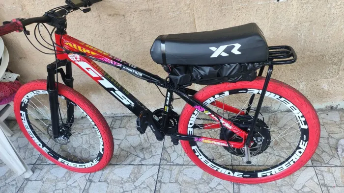 Bicicleta elétrica 1000w
