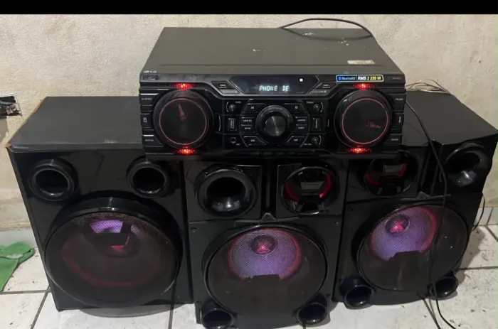 Som potente 2250 rms