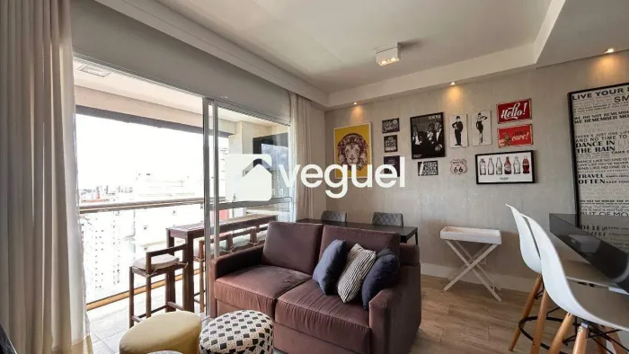 Apartamento de 47m² com 1 quarto para alugar no bairro Cambuí, Campinas/SP
