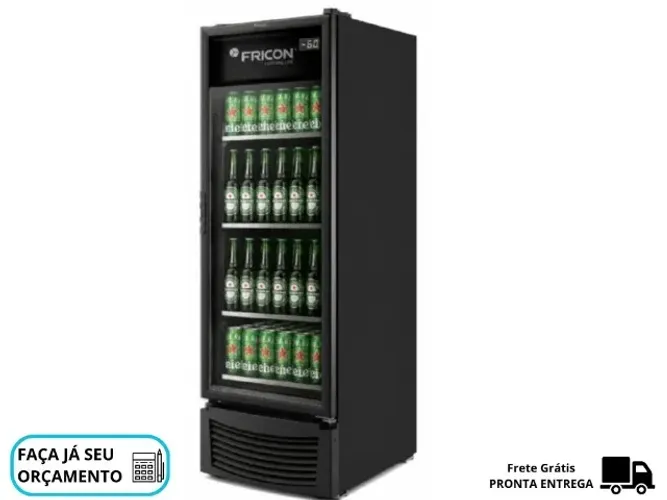 Cervejeira Porta de Vidro 560L Fricon Nova