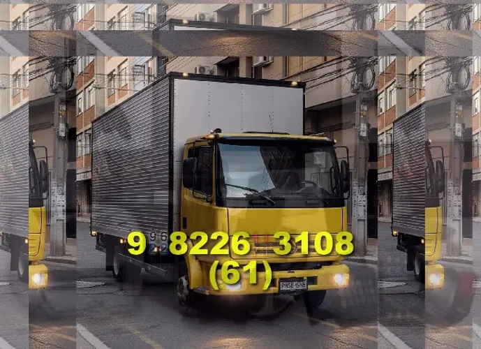 frete rápido com caminhão bau disponível agora